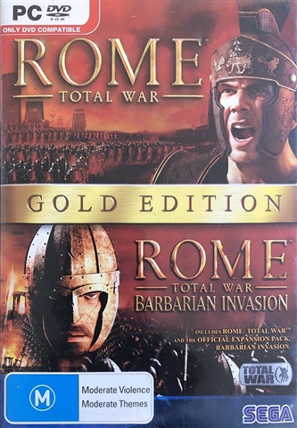 Rome Total War Gold Edition (SN) - CeX (AU): - Buy, Sell, Donate
